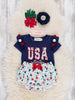 USA Garden Bloomers Outfit