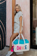 Aqua "Dance" Weekender Bag