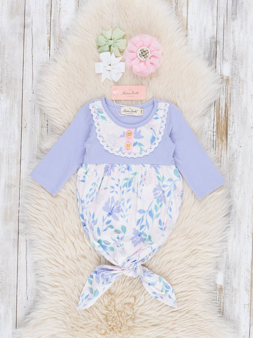 Lavender Fields Knot Gown