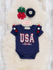 USA Garden Bloomers Outfit