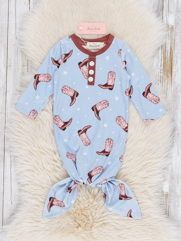 Boot Scoot Knot Gown