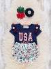 USA Garden Bloomers Outfit