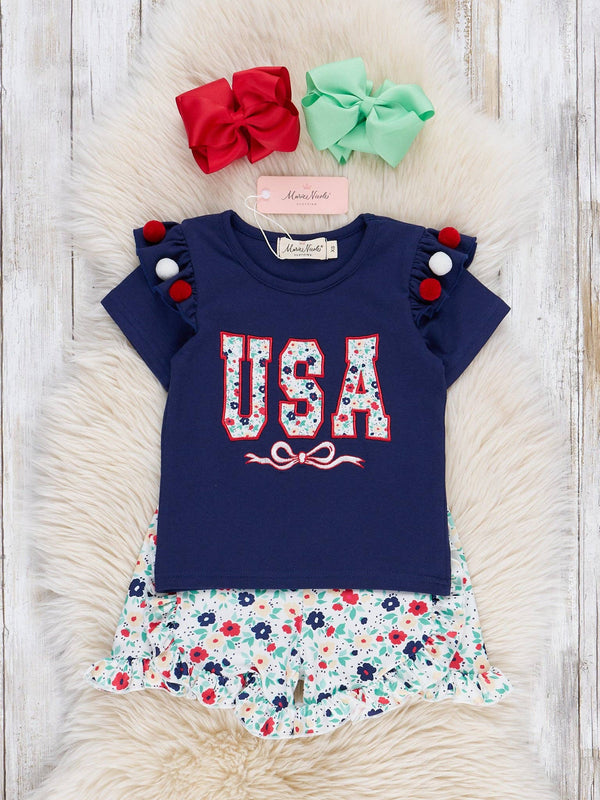 USA Garden Ruffle Outfit