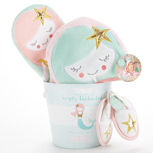 Simply Enchanted Mermaid 4-piece Gift Set
