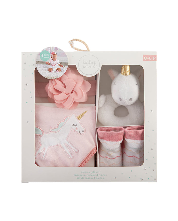 Simply Enchanted Unicorn 4-piece Gift Set