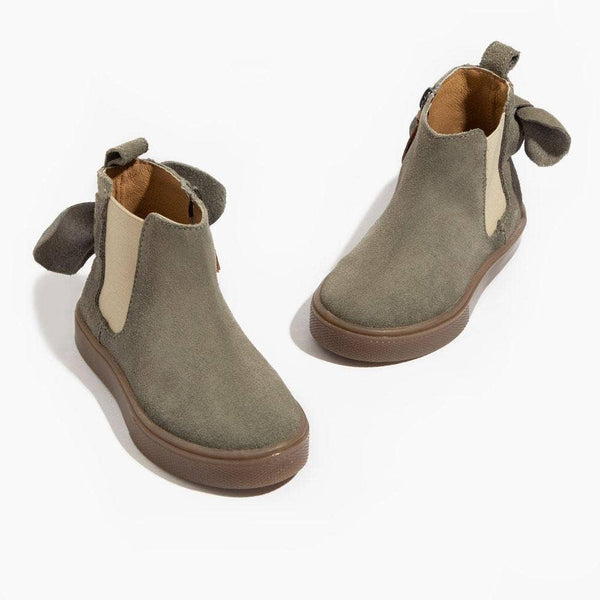 Grey Suede Bellevue Boot