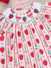 Strawberry Rows Smocked Outfit