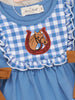 Lucky Horse Embroidered Ruffle Outfit