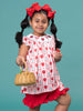 Strawberry Rows Smocked Outfit