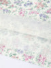 Spring Purple Floral Embroidered Smocked Bow Girl Dress