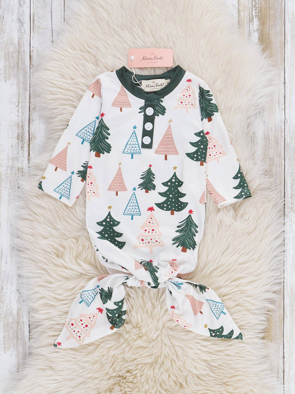 Starlit Evergreens Knot Gown