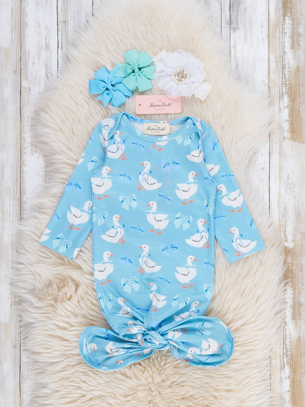 Goose Meadow Knotted Gown