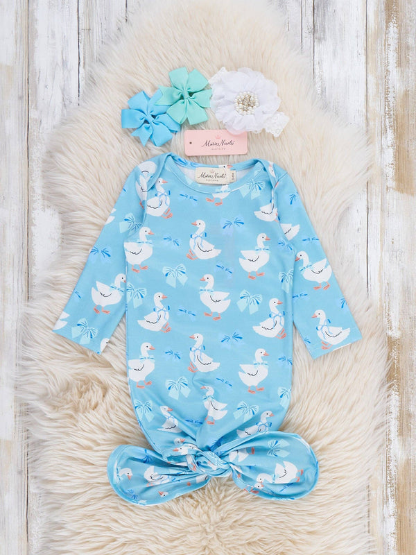 Goose Meadow Knotted Gown