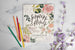 Scriptures and Florals Coloring Book by Allison  Loveall