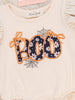 Boo Blossom Embroidered Ruffle Bubble Romper