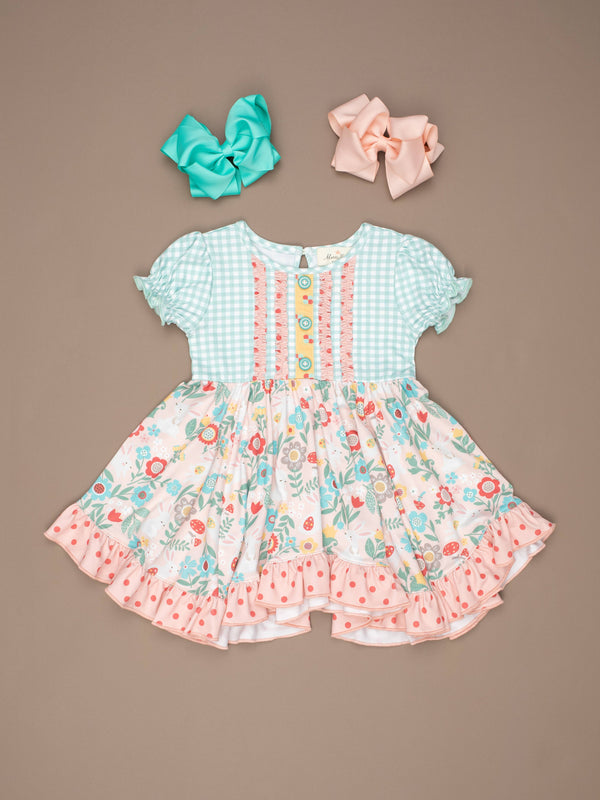 Lilly Belle Cottontail Ruffle Dress - Restocked!-mnc