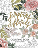 Scriptures and Florals Coloring Book by Allison  Loveall