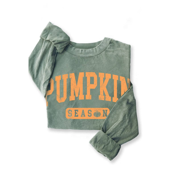 PUMPKIN SEASON MINERAL GRAPHIC LS