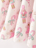 Girls' Playful Long Sleeve Twirl Dress