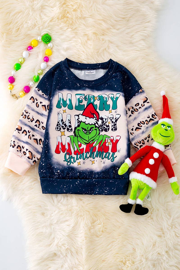 Multi-printed Christmas character sweatshirt