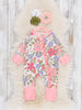 Petal Dreams Ruffle Sleeper Pajamas