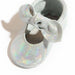 Hologram Knotted Bow Baby Shoe