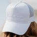 White on White Baseball Mom Hat