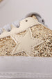 Gold Star Glitter Sneakers