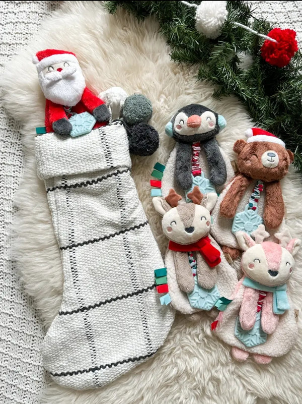 Holiday Itzy Lovey Plush + Teether Toy