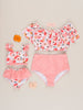 Family Poppies & Stripes Swimsuit