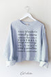 COZY BLANKETS CRUNCHY LEAVES Mid Graphic Sweatshirt