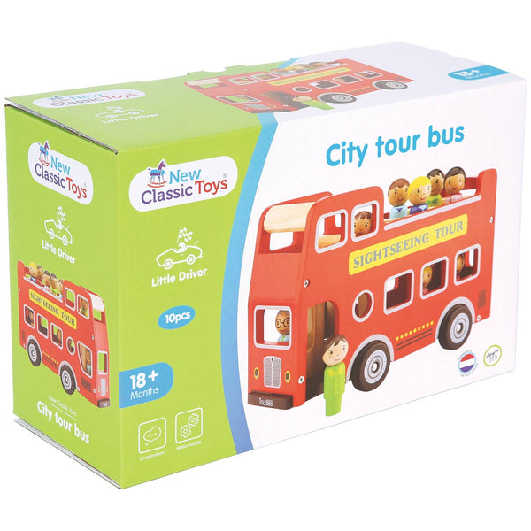City tour bus with 9 play figures – Poppies & Lace