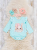 Palomino Dreams Embroidered Ruffle Romper