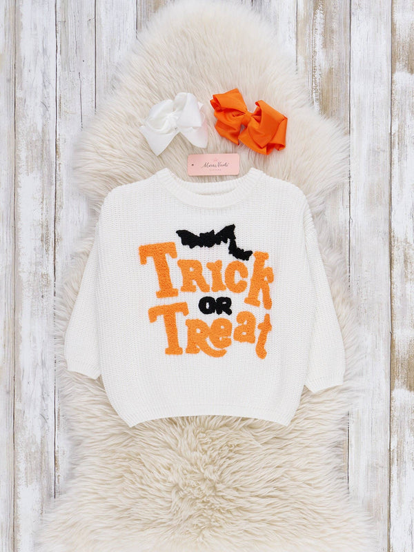 Batty Trick-or-Treat Oversized Sweater