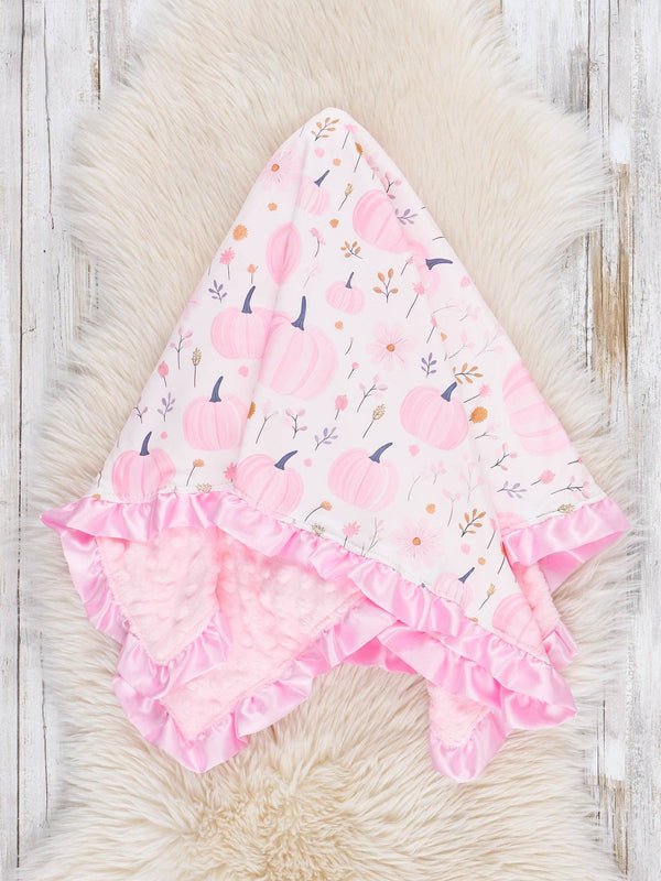 Cozy in the Patch Minky Blanket