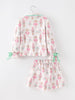 Christmas Mommy and Me Holiday Print Pajama Set