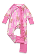 Christmas tree printed baby bodysuit. LR080706-SOL