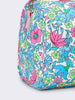 Women Floral Pattern Canvas Travel Bag