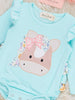 Palomino Dreams Embroidered Ruffle Romper