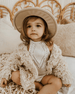 baby girl white crochet halter top